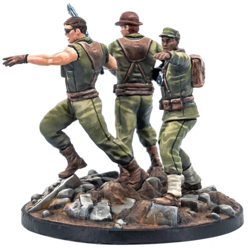 Atomic Mass Games Marvel Crisis Protocol: Nick Fury, Sr. & Howling Commandos 2 Atomic Mass Games Marvel Crisis Protocol: Nick Fury, Sr. & Howling Commandos - Image 2