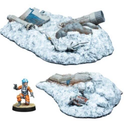 Atomic Mass Games Star Wars: Legion - Crashed X-Wing Battlefield Expansion 5 Atomic Mass Games Star Wars: Legion - Crashed X-Wing Battlefield Expansion -Model Toy Store AMGSWL100EN 3