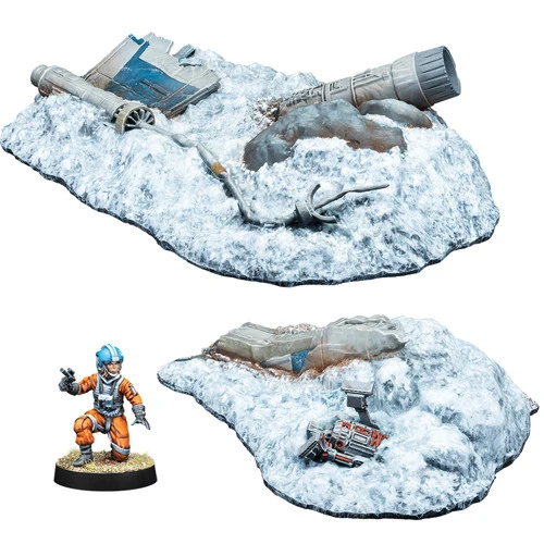 Atomic Mass Games Star Wars: Legion - Crashed X-Wing Battlefield Expansion 3 Atomic Mass Games Star Wars: Legion - Crashed X-Wing Battlefield Expansion - Image 3
