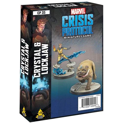 Atomic Mass Games Marvel Crisis Protocol: Crystal & Lockjaw Character Pack 4 Atomic Mass Games Marvel Crisis Protocol: Crystal & Lockjaw Character Pack - Image 4