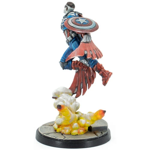 Atomic Mass Games Marvel Crisis Protocol: Captain America & War Machine Character Pack 3 Atomic Mass Games Marvel Crisis Protocol: Captain America & War Machine Character Pack - Image 3