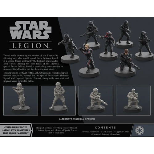 Fantasy Flight Games Star Wars: Legion - Inferno Squad Unit Expansion 4 Fantasy Flight Games Star Wars: Legion - Inferno Squad Unit Expansion - Image 4