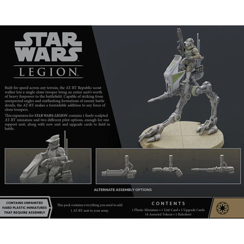 Fantasy Flight Games Star Wars: Legion - Republic AT-RT Unit Expansion 4 Fantasy Flight Games Star Wars: Legion - Republic AT-RT Unit Expansion - Image 4