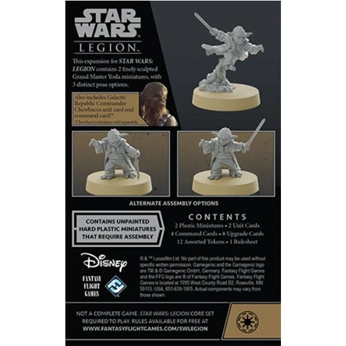 Fantasy Flight Games Star Wars: Legion - Grand Master Yoda Commander Expansion 4 Fantasy Flight Games Star Wars: Legion - Grand Master Yoda Commander Expansion - Image 4