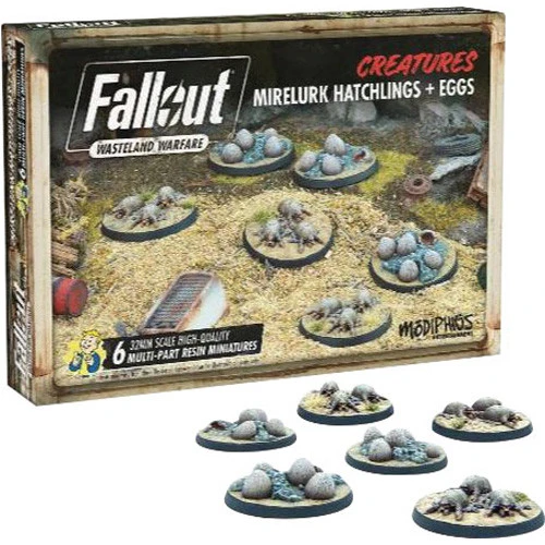 Fallout: Wasteland Warfare - Mirelurk Hatchlings & Eggs 2 Fallout: Wasteland Warfare - Mirelurk Hatchlings & Eggs - Image 2