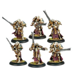 Warmachine: Protectorate - Knights Exemplar Unit Box (6) -Model Toy Store PIP32082