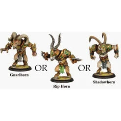 Hordes: Circle - Gnarlhorn/Rip Horn/Shadowhorn Satyr Heavy Warbeast Box 3 Hordes: Circle - Gnarlhorn/Rip Horn/Shadowhorn Satyr Heavy Warbeast Box -Model Toy Store PIP72077 2