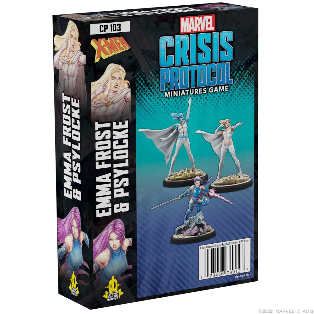 Atomic Mass Games Marvel Crisis Protocol: Emma Frost & Psylocke 5 Atomic Mass Games Marvel Crisis Protocol: Emma Frost & Psylocke - Image 5