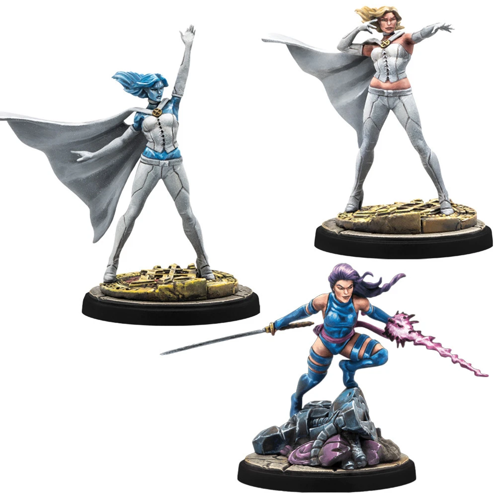 Atomic Mass Games Marvel Crisis Protocol: Emma Frost & Psylocke 1 Atomic Mass Games Marvel Crisis Protocol: Emma Frost & Psylocke