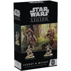 Atomic Mass Games Star Wars: Legion - Logray & Wicket Commander Expansion