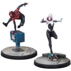 Atomic Mass Games Marvel Crisis Protocol: Spider-Man & Ghost-Spider Character Pack