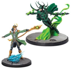 Atomic Mass Games Marvel Crisis Protocol: Loki & Hela Character Pack
