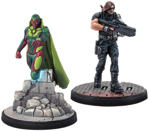 Atomic Mass Games Marvel Crisis Protocol: Vision & Winter Soldier Character Pack 1 Atomic Mass Games Marvel Crisis Protocol: Vision & Winter Soldier Character Pack