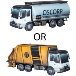 Atomic Mass Games Marvel Crisis Protocol: NYC Commercial Truck Terrain Pack