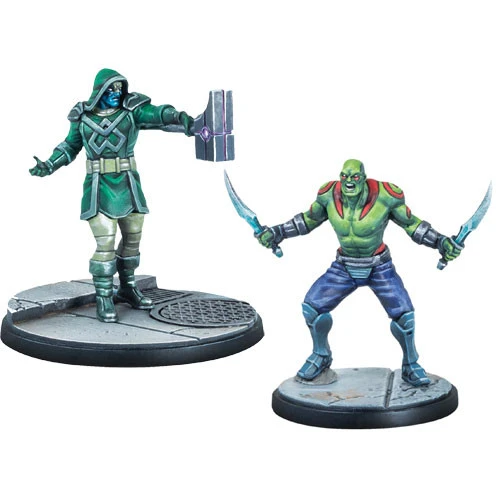 Atomic Mass Games Marvel Crisis Protocol: Drax & Ronan The Accuser Character Pack 2 Atomic Mass Games Marvel Crisis Protocol: Drax & Ronan The Accuser Character Pack - Image 2