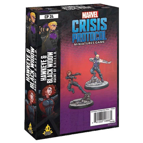 Atomic Mass Games Marvel Crisis Protocol: Hawkeye & Black Widow Character Pack 2 Atomic Mass Games Marvel Crisis Protocol: Hawkeye & Black Widow Character Pack - Image 2