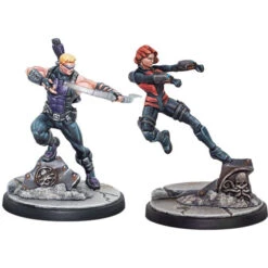 Atomic Mass Games Marvel Crisis Protocol: Hawkeye & Black Widow Character Pack