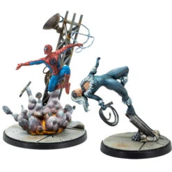 Atomic Mass Games Marvel Crisis Protocol: Amazing Spider-Man & Black Cat Character Pack
