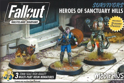 Fallout: Wasteland Warfare - Survivors Heroes Of Sanctuary Hills 1 Fallout: Wasteland Warfare - Survivors Heroes Of Sanctuary Hills