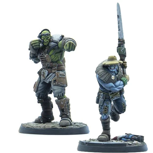 Fallout: Wasteland Warfare - Super Mutants Marcus & Lily 1 Fallout: Wasteland Warfare - Super Mutants Marcus & Lily