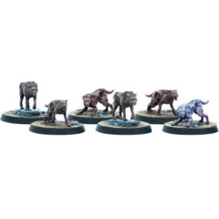 Fallout: Wasteland Warfare - Creatures - Mongrel Scavenging Pack