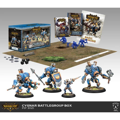 Warmachine: Cygnar - Battlegroup Starter Box (Mk III) (4) (Last Chance) 1 Warmachine: Cygnar - Battlegroup Starter Box (Mk III) (4) (Last Chance)