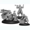 Warmachine: Mercenaries - Steelhead Volley Gun Crew Unit (3)