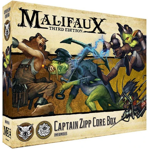 Malifaux 3E: Bayou - Captain Zipp Core Box 1 Malifaux 3E: Bayou - Captain Zipp Core Box